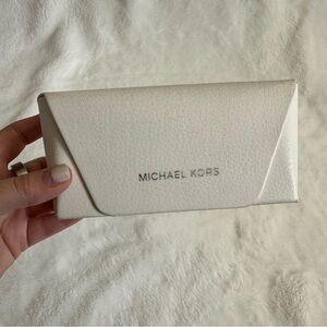 Michael Kors White Sunglass Case